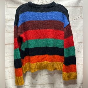 Urban Outfitters multicolor stripe sweater‎ small